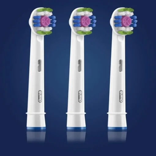 Oral-B 3D White Clean Max Toothbrush Head 3pc New