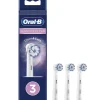 Oral-B Sensitive Clean Toothbrush Head 3pc Online