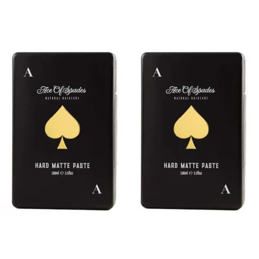 Ace 2-pack of Spades Natural Haircare Hard Matte Paste 100ml Fashion