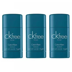 Calvin Klein 3-pack CK Free Deostick 75ml Clearance