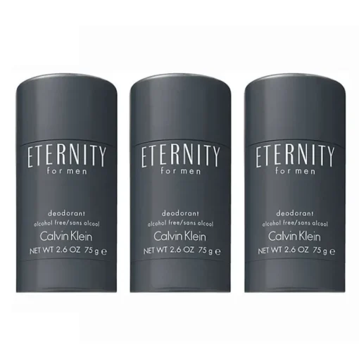 Calvin Klein 3-pack Eternity For Men Deostick 75ml Fashion