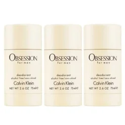 Calvin Klein 3-pack Obsession For Men Deostick 75ml Sale