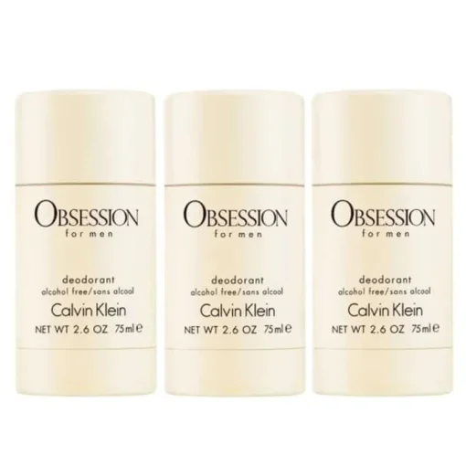 Calvin Klein 3-pack Obsession For Men Deostick 75ml Sale