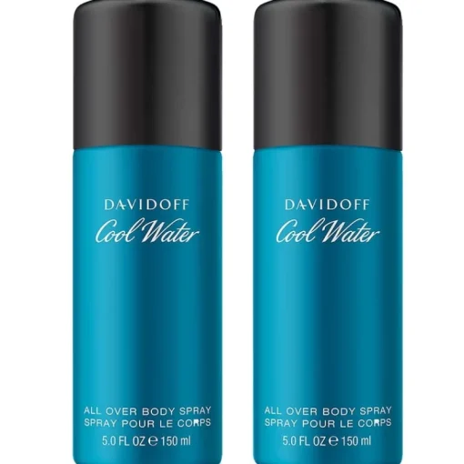 Davidoff 2-pack Cool Water Body Spray 150ml New