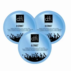 D:fi 3-pack D:struct Molding Cream 75g New