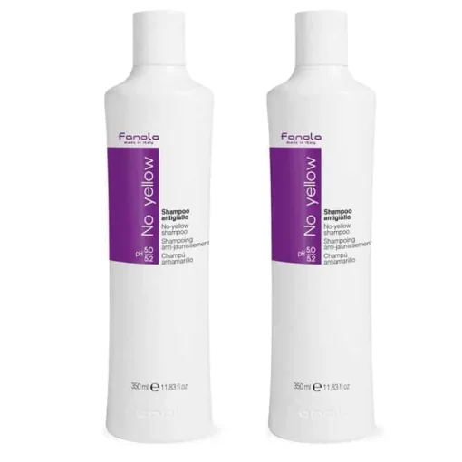 Fanola 2-pack No Yellow Shampoo 350ml Clearance