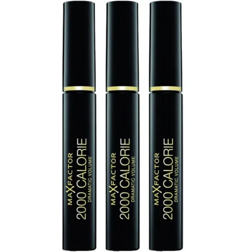 Max Factor 3-pack 2000 Calorie Mascara Black 9ml Fashion