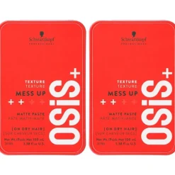 Schwarzkopf 2-pack Osis Mess Up 100ml Hot
