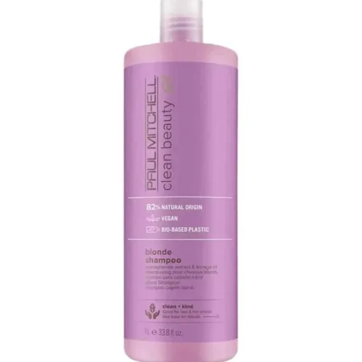 Paul Mitchell Clean Beauty Blonde Shampoo 1000ml New