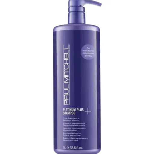 Paul Mitchell Platinum Plus Shampoo 1000ml New