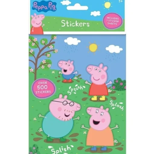 Peppa Pig 500 Stickers Hot