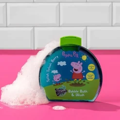 Peppa Pig Super Bubbly Bubble Bath & Wash 300ml New