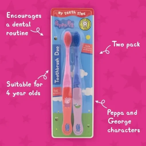 Peppa Pig Toothbrush Duo Super Soft Online