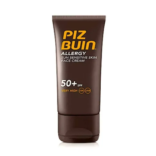 Piz Buin Allergy Sun Sensitive Skin Face Cream SPF50 50ml Hot