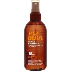 Piz Buin Tan & Protect Tan Accelerating Oil Spray SPF15 150ml Online
