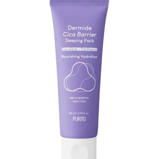 Purito Dermide Cica Barrier Sleeping Pack 80ml Clearance