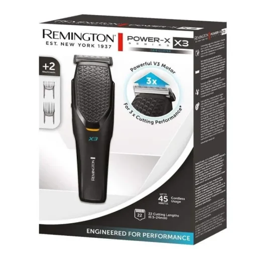 Remington X3 Power-X Series Hair Clipper New