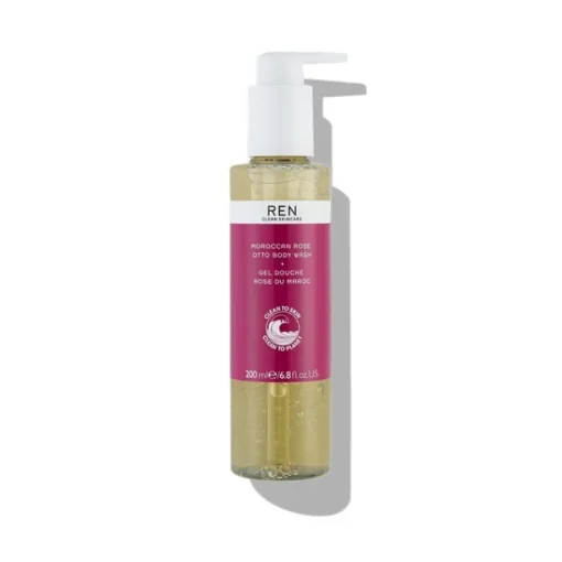REN Moroccan Rose Otto Body Wash 200ml Clearance