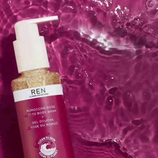 REN Moroccan Rose Otto Body Wash 200ml Clearance