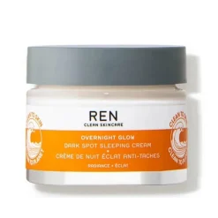 REN Overnight Glow Dark Spot Sleeping Cream 50ml Hot