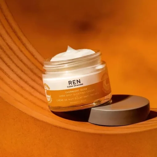 REN Overnight Glow Dark Spot Sleeping Cream 50ml Hot