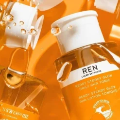 REN Radiance Skincare Ready Steady Glow Daily Aha Tonic 250ml Hot