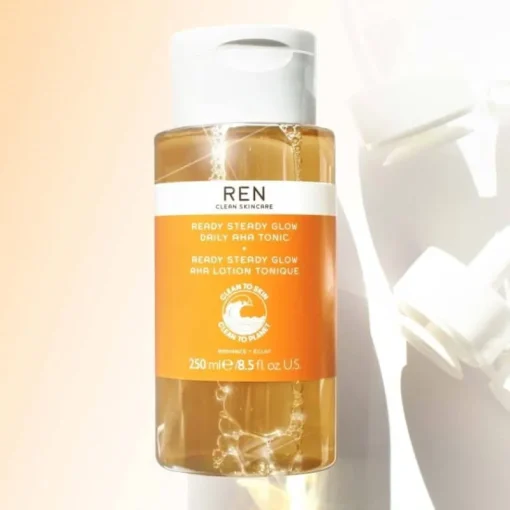 REN Radiance Skincare Ready Steady Glow Daily Aha Tonic 250ml Hot