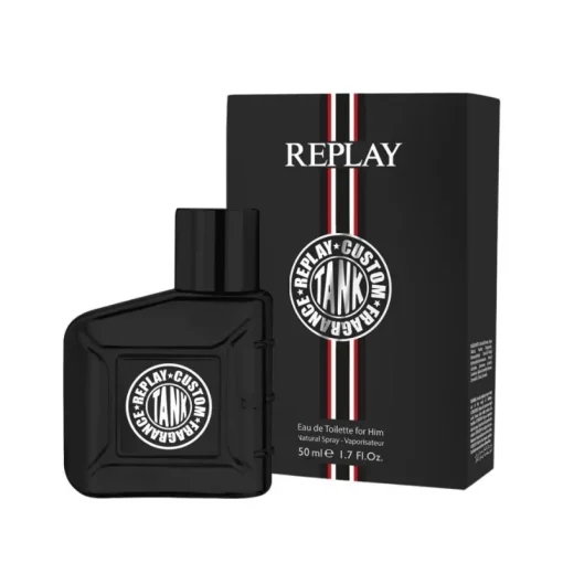 Replay # Tank Custom For Him Edt 50ml Sale