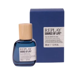Replay Source Of Life Man Edt 30ml New