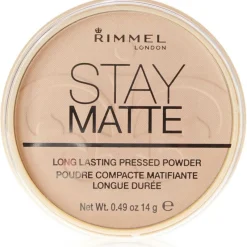 Rimmel London Rimmel Stay Matte Pressed Powder 001 Transparent 14g Discount
