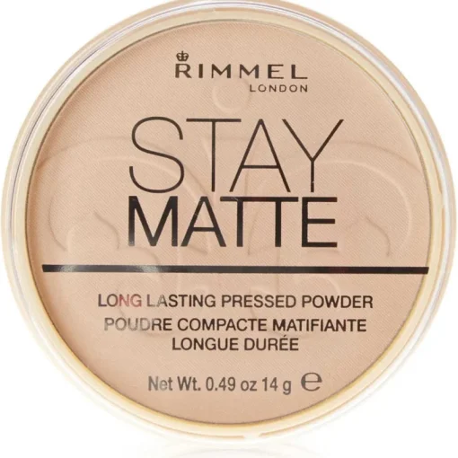 Rimmel London Rimmel Stay Matte Pressed Powder 001 Transparent 14g Discount