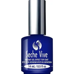 Seche Vite Seche Vive Instant Gel Effect Top Coat 14ml Fashion