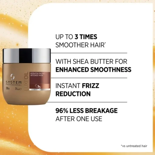 System Professional LuxeOil Keratin Protect Intense Mask 200ml Discount