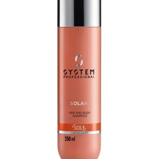 System Professional Solar Hair & Body Shampoo 250ml Hot