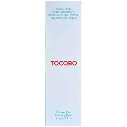 TOCOBO Coconut Clay Cleansing Foam 150ml New