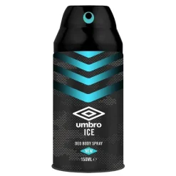 Umbro Ice Deo Body Spray 150ml New