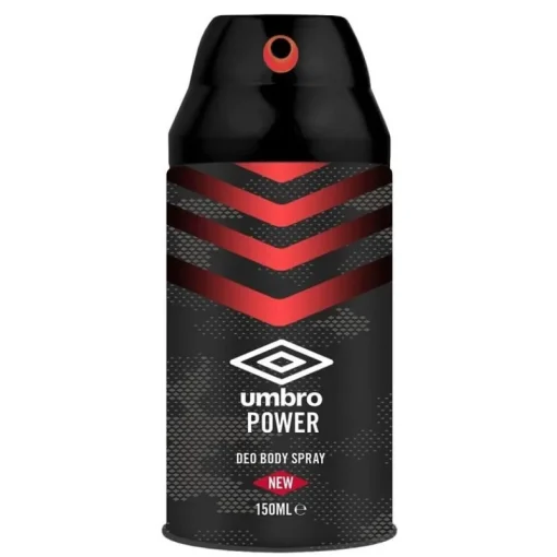 Umbro Power Deo Body Spray 150ml Clearance
