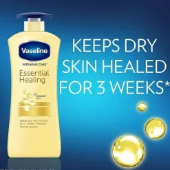 Vaseline Essential Healing Body Lotion 600ml Fashion