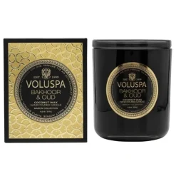 Voluspa Boxed Candle Bakhoor & Oud 269g Fashion