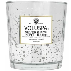Voluspa Boxed Candle Silver Birch Peppercorn 255g Discount