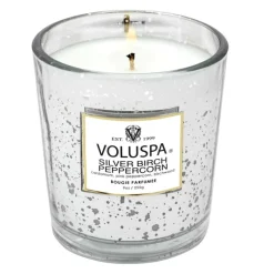 Voluspa Boxed Candle Silver Birch Peppercorn 255g Discount