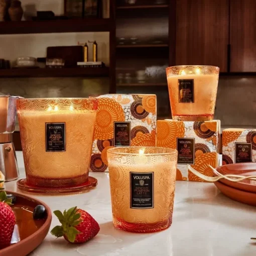 Voluspa Classic Boxed Candle Spiced Pumpkin Latte 255g Sale
