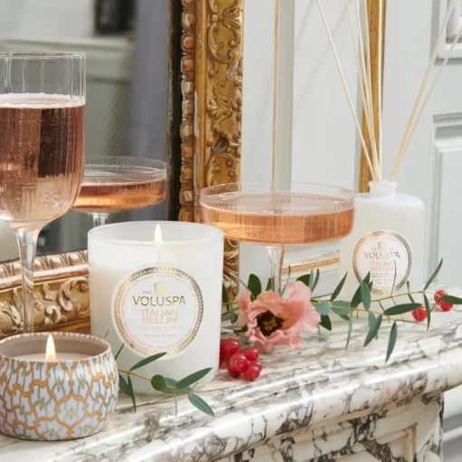 Voluspa Classic Boxed Candle Italian Bellini 270g Best