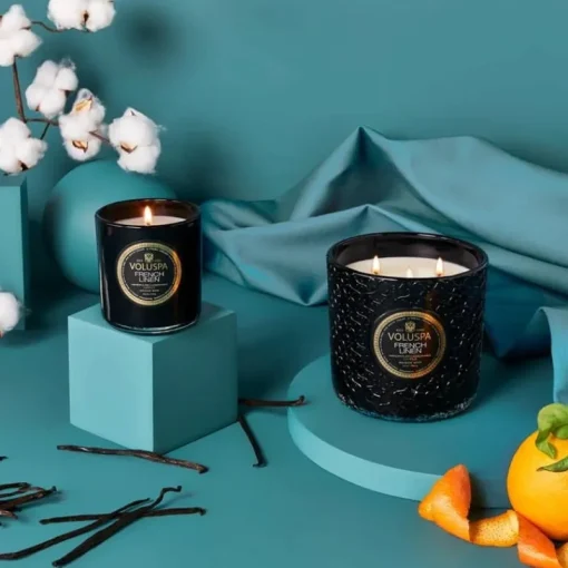 Voluspa Classic Candle French Linen 269g Hot