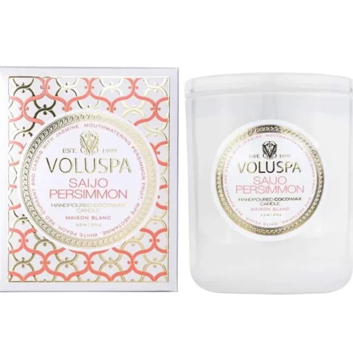 Voluspa Classic Candle Saijo Persimmon 269g New