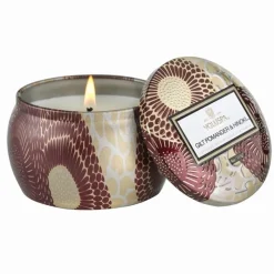 Voluspa Decorative Tin Candle Gilt Pomander & Hinoki 113g Outlet