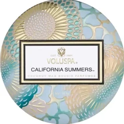 Voluspa Decorative Tin Candle California Summers 113g Best
