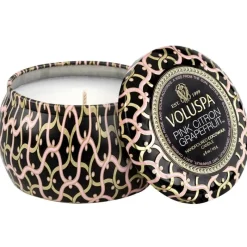 Voluspa Decorative Tin Candle Pink Citron Grapefruit 113g Discount