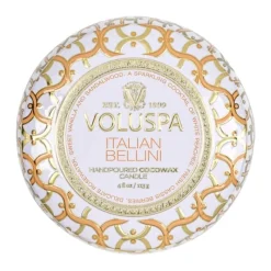 Voluspa Decorative Tin Candle Italian Bellini 113g Best