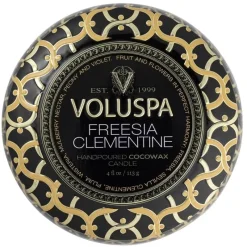 Voluspa Decorative Tin Candle Freesia Clementine 113g Online
